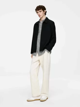 Relaxed Seersucker Shirt