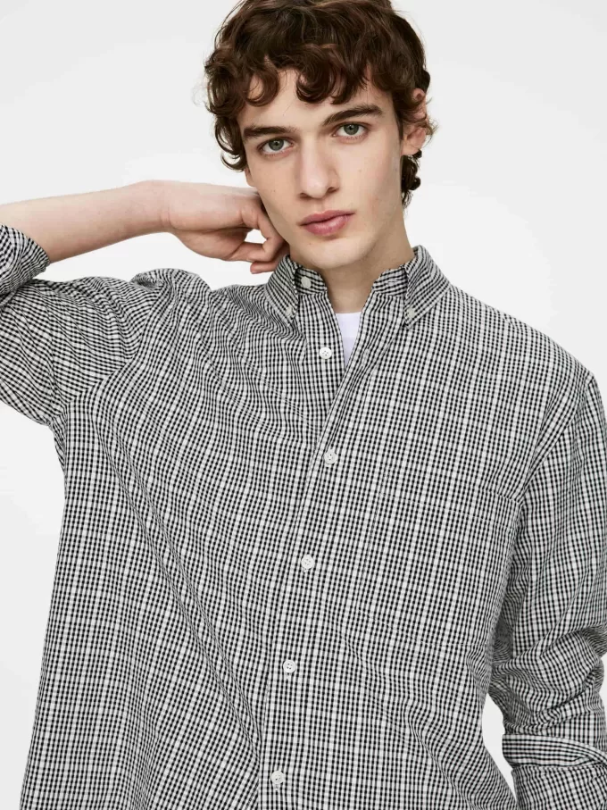 Relaxed Seersucker Shirt Relaxed Seersucker Shirt