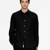 Relaxed Wool-Blend Shirt