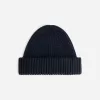 Ribbed Cotton Beanie