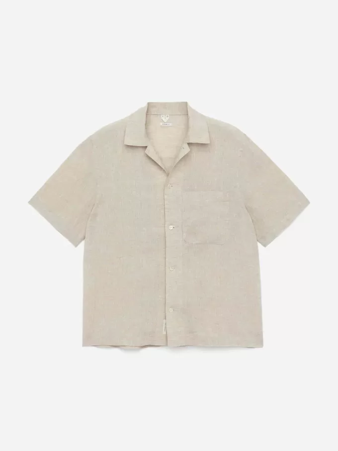 Short-Sleeve Linen Shirt Short-Sleeve Linen Shirt