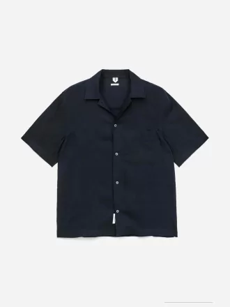Short-Sleeve Linen Shirt
