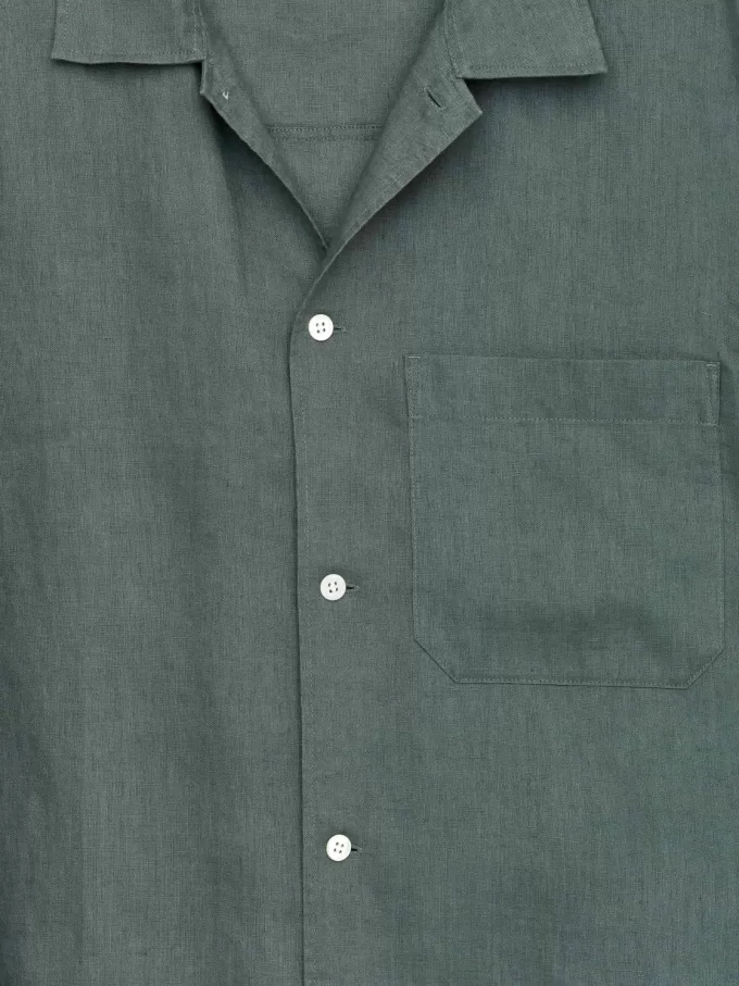 Short-Sleeve Linen Shirt Short-Sleeve Linen Shirt