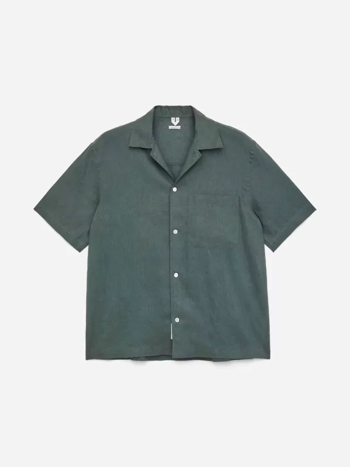 Short-Sleeve Linen Shirt Short-Sleeve Linen Shirt