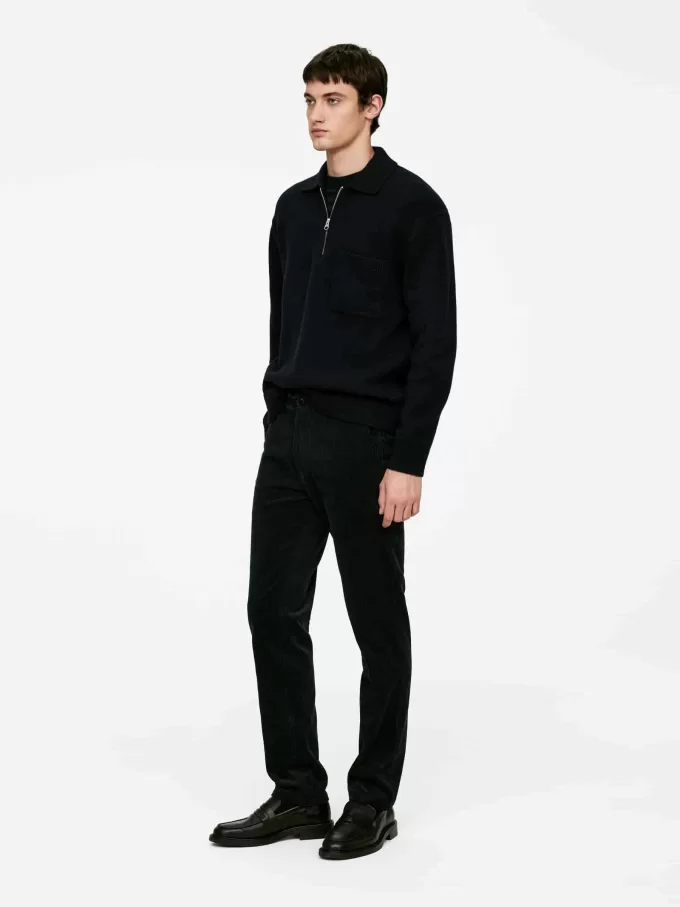 Straigh-Fit Corduroy Chinos