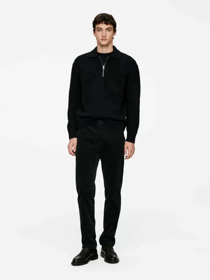 Straigh-Fit Corduroy Chinos