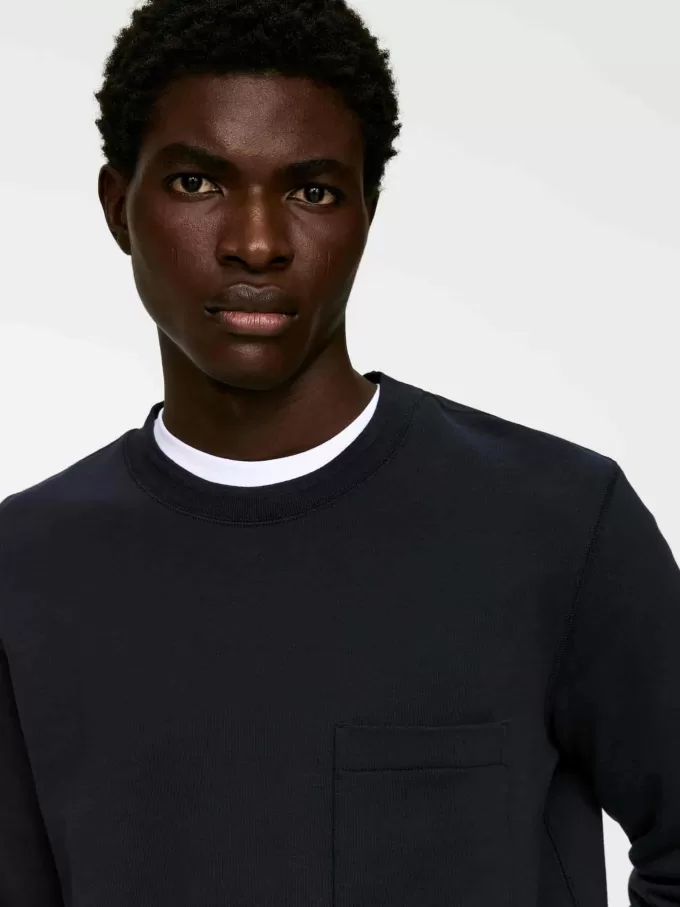 Straight-Cut Sweatshirt