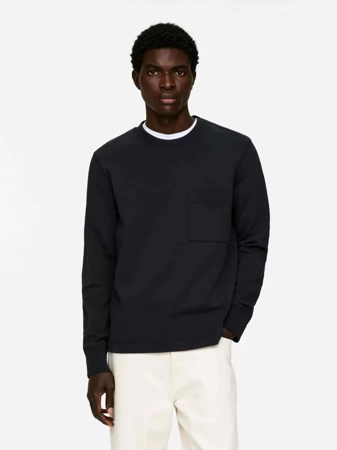Straight-Cut Sweatshirt