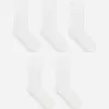 Supima Cotton Rib Socks 5 Pairs