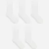 Supima Cotton Rib Socks 5 Pairs