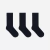 Supima Cotton Rib Socks Set of 3 pairs Supima Cotton Rib Socks Set of 3 pairs