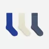 Supima Cotton Rib Socks Set of 3 pairs Supima Cotton Rib Socks Set of 3 pairs