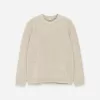 Textured Cotton Blend Jumper