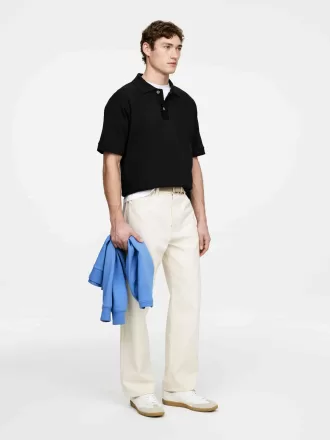 Textured Polo Shirt