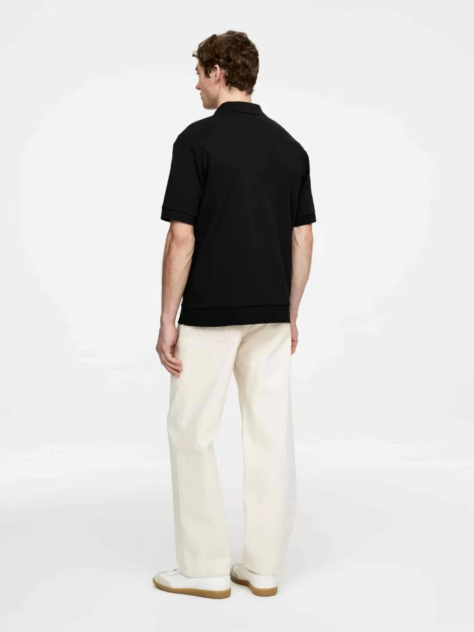 Textured Polo Shirt