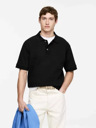 Textured Polo Shirt