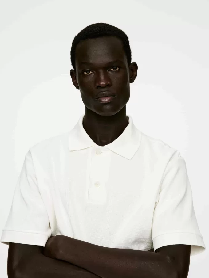 Textured Polo Shirt