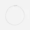 Thin Sterling Silver Chain Necklace