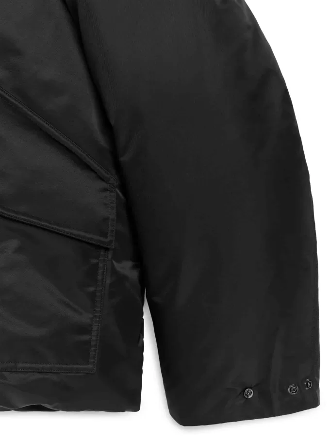 Upcycled Down Flight Jacket