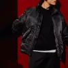 Upcycled Down Flight Jacket