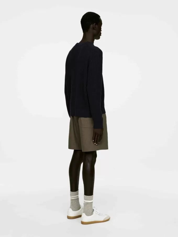 Waffle-Knit Jumper