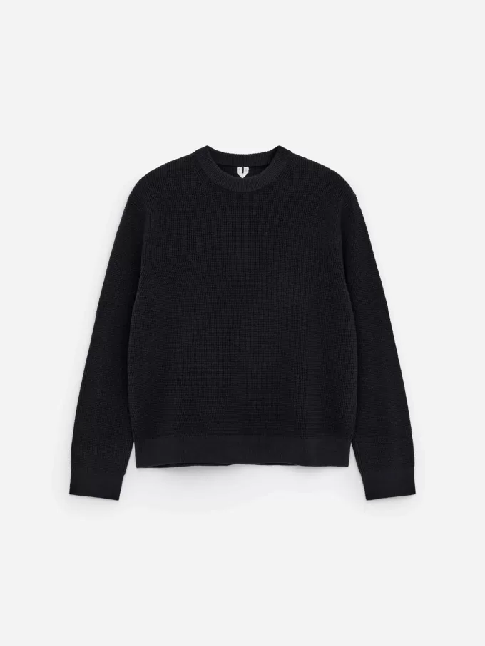 Waffle-Knit Jumper