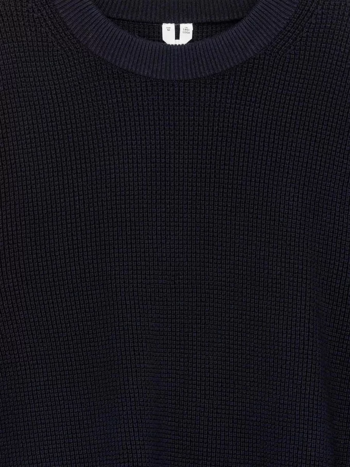 Waffle-Knit Jumper
