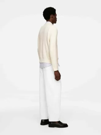 Waffle-Knit Jumper