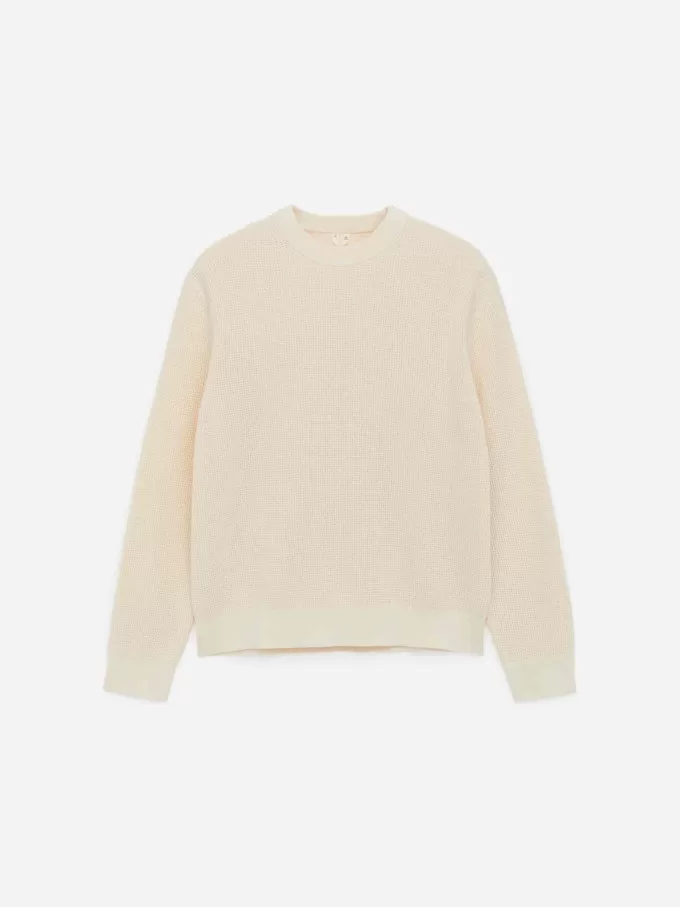 Waffle-Knit Jumper