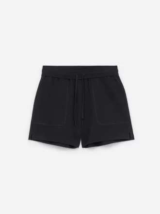 Waffle-Knit Shorts