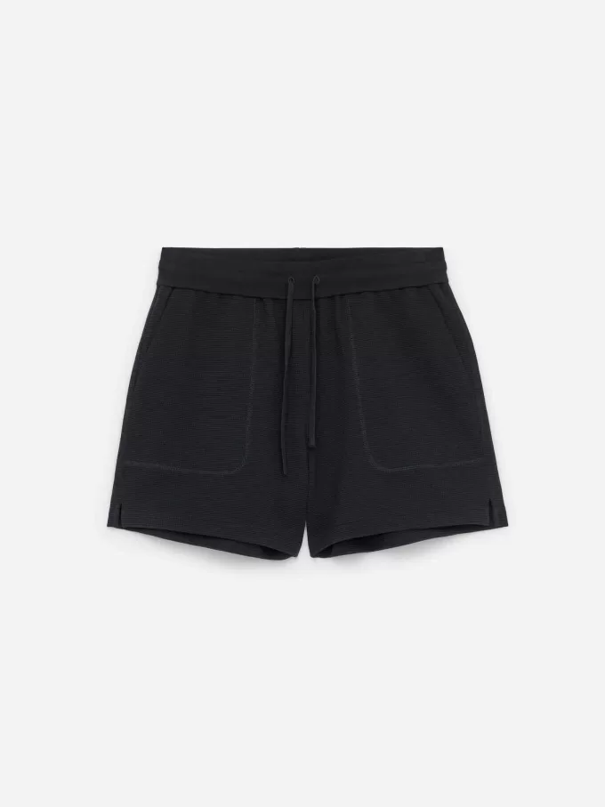 Waffle-Knit Shorts