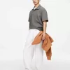 Waffled Polo Shirt