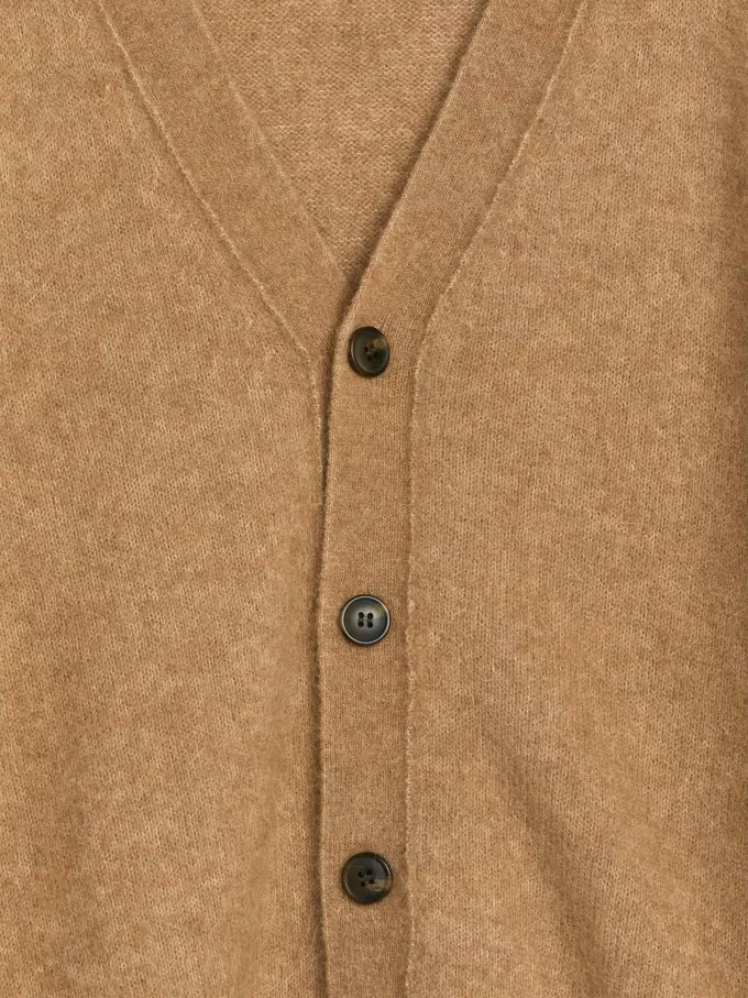 Wool-Alpaca Blend Cardigan