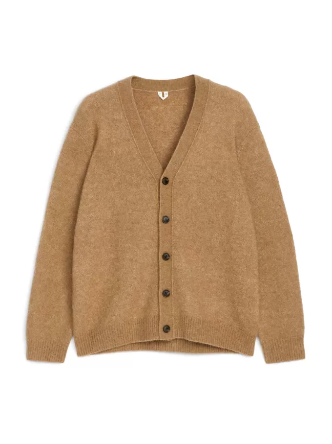 Wool-Alpaca Blend Cardigan
