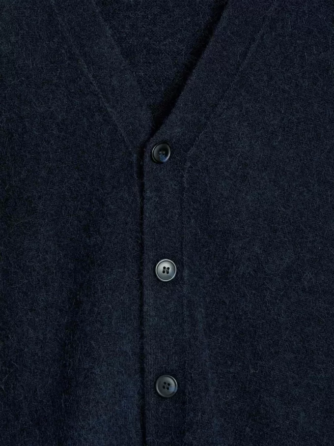 Wool-Alpaca Blend Cardigan