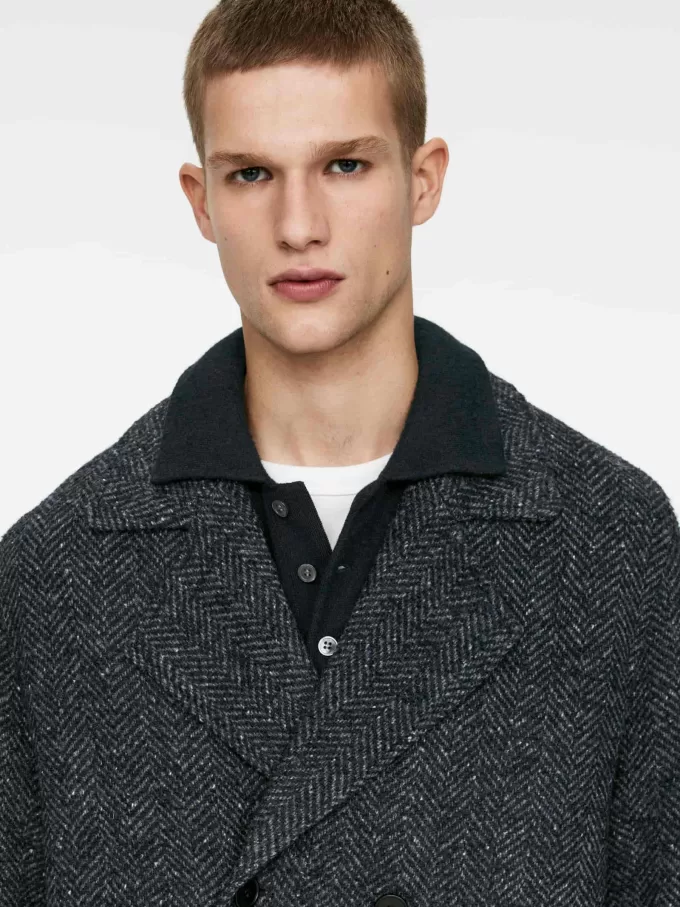 Wool Blend Coat