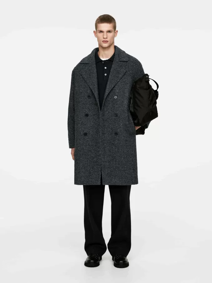 Wool Blend Coat