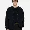Wool-Blend Fleece Jacket