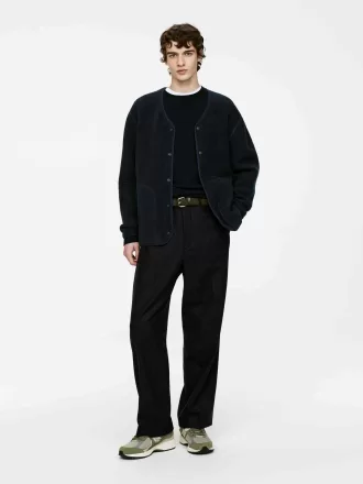 Wool-Blend Fleece Jacket