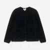 Wool-Blend Fleece Jacket