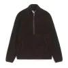 Wool Blend Pile Half-Zip