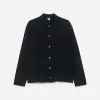 Wool Collar Cardigan