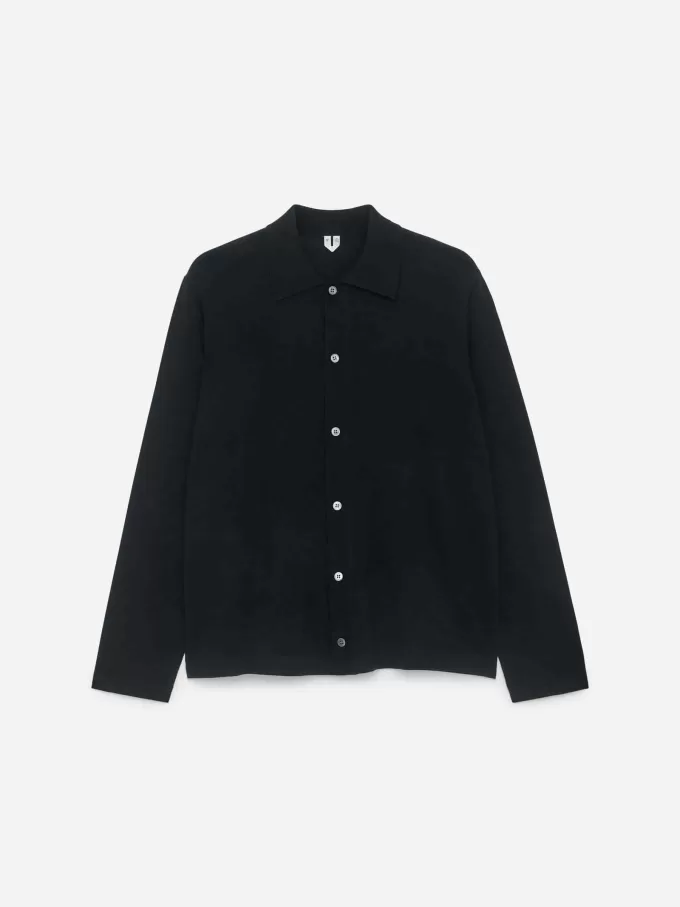 Wool Collar Cardigan