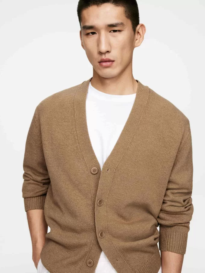Wool Cotton Cardigan