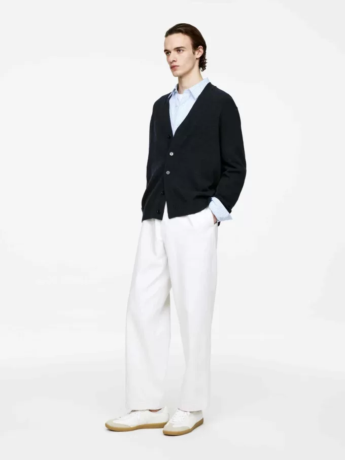 Wool Cotton Cardigan