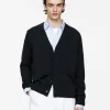 Wool Cotton Cardigan
