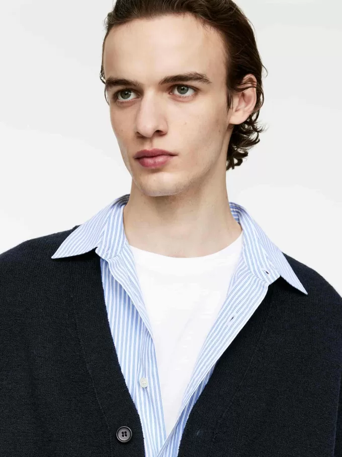 Wool Cotton Cardigan