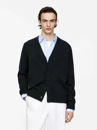 Wool Cotton Cardigan