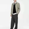 Wool-Cotton Vest Cardigan