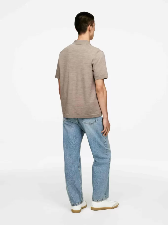 Wool Polo Shirt